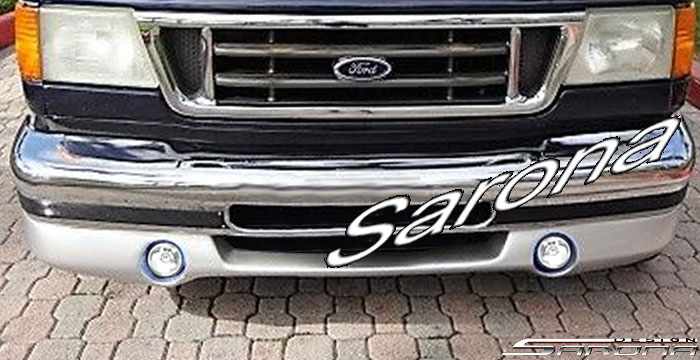 Custom Ford Econoline Van  Front Lip/Splitter (1997 - 2007) - $325.00 (Part #FD-005-FA)